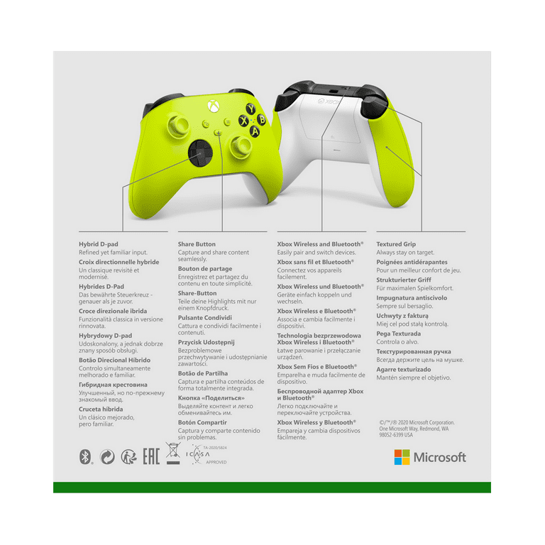 Microsoft Xbox Wireless Controller - Electric Volt