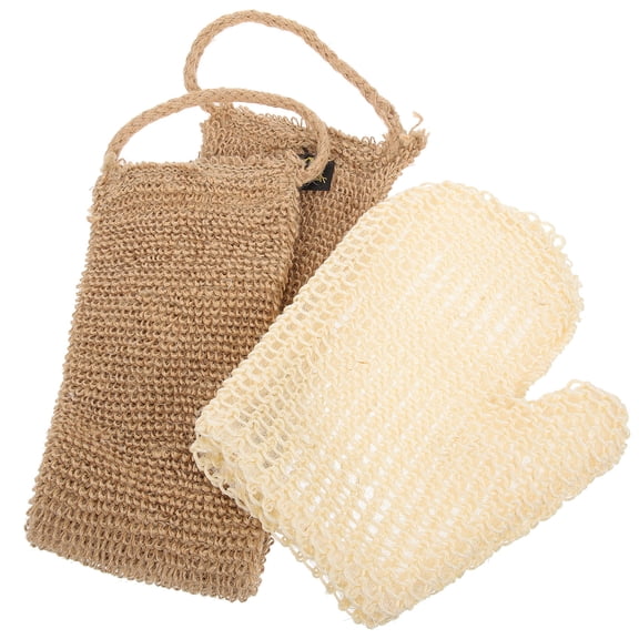 LULULION 1Set Shower Back Scrubber for Body Washing Durable Exfoliating Back Washer