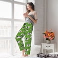 thumbnail image 6 of Picia Cows With Calfs Green Womens Soft Woven Cotton Elastic Waistband Sleep Pajama Pant Lounge Sleep Pant With Pockets And Drawstring-Large, 6 of 9