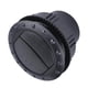 thumbnail image 1 of Rejilla de salida de ventilación de aire RV de 2,36 `` 60 mm, recambio universal impermeable para remolque de autocaravana, humo para autocara Negro shamjiam Ventilación de aire lateral de remolque RV ATV, 1 of 8