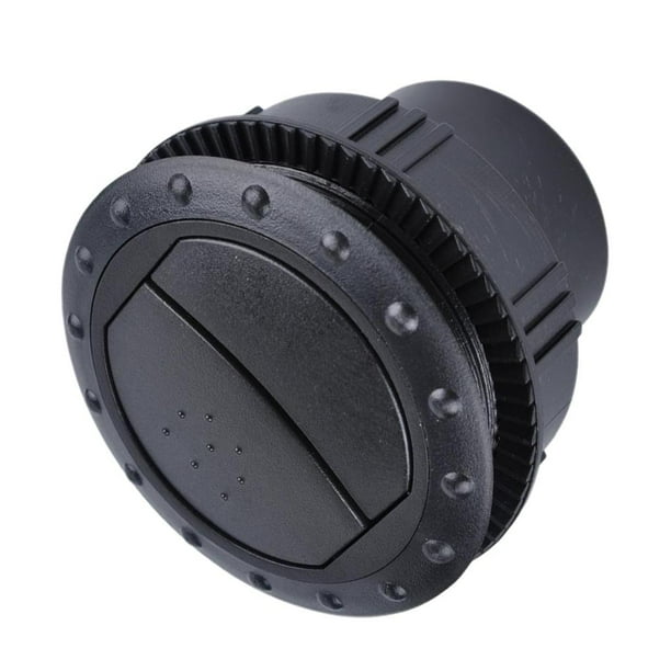 Rejilla de salida de ventilación de aire RV de 2,36 `` 60 mm, recambio universal impermeable para remolque de autocaravana, humo para autocara Negro shamjiam Ventilación de aire lateral de remolque RV ATV