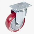 thumbnail image 5 of Ruedas giratorias de goma de 75 mm para trabajo pesado, ruedas para muebles, 5 of 5