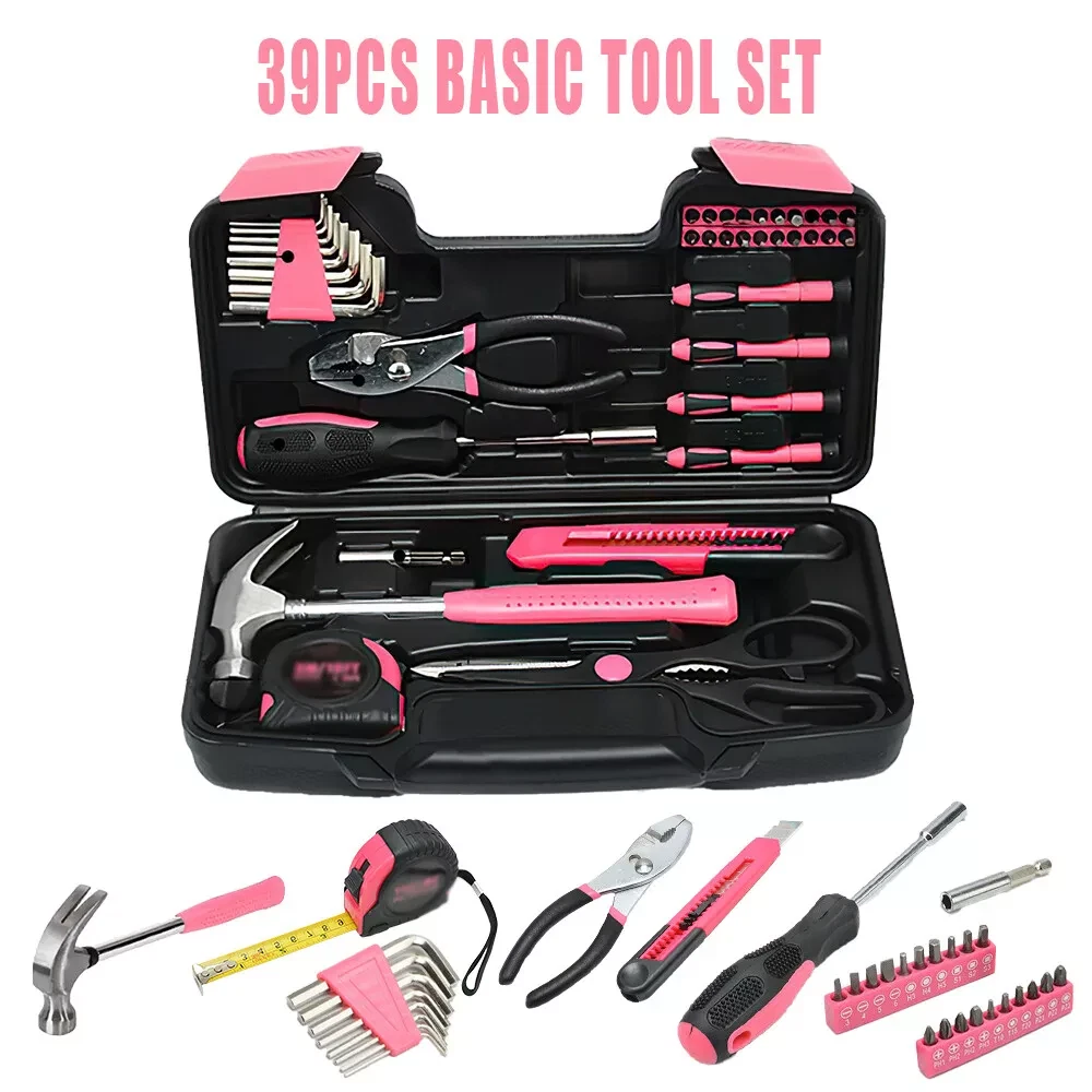 Worx 42-Piece Hand Tool Set with Screwdriver, Hammer, Pliers