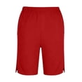 thumbnail image 5 of MYAOYI Womens Pull-On Bermuda Shorts with Pockets Straight Leg Walking Shorts, 5 of 7