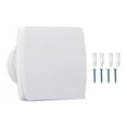4''6'' Extractor Fan With Humidistat And Timer Bathroom Wall Silent