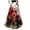 06-Khaki814, variant on XIAONU Womens Floral Print Maxi Skirt High Waist A Line Flowy Casual Long Skirt With Pockets