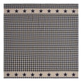 thumbnail image 3 of VHC Brands Star Checkers Cotton Polyester Blend Shower Curtain, 72" x 72", 3 of 3