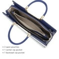 thumbnail image 2 of Womens Handbag Top Handle Shoulder Bag Tote Satchel Purse Work Bag with Matching Wallet, 2 of 7