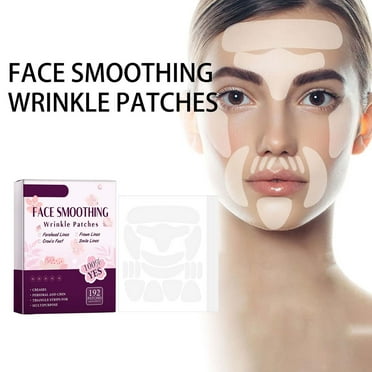 KeirineCC Facial Anti Wrinkle Patches: Face and Forehead Wrinkle Patches 192 Pcs Whole Face Wrinkle Patches to Reduce Fine Wrinkles Frown and Smile Lines for Women and Men Overnight