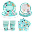 thumbnail image 7 of PAFU Dog Themed Birthday Party Supply Set, Blue, 64 Pieces, for 16 Guests, 7 of 7