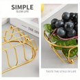 thumbnail image 2 of QUTETN American Fruit Plate Fruit Basket Iron Art Mini Fried Basket Bread Basket French Fries Basket Western Restaurant Coffee Fried Chicken Basket Creative Tableware, 2 of 4