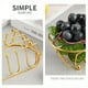 thumbnail image 2 of QUTETN American Fruit Plate Fruit Basket Iron Art Mini Fried Basket Bread Basket French Fries Basket Western Restaurant Coffee Fried Chicken Basket Creative Tableware, 2 of 4