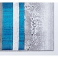 thumbnail image 3 of LaDole Rugs Modern Geometric Abstract Multicolor Area Rug Black/Blue/Grey 3'11" x 5'7"(120cm x 170cm) 4' x 6' Indoor Living Room,Patio,Bedroom, 3 of 5