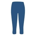 thumbnail image 4 of Niaviben capri leggings for women capris for seniors capri pants for women yoga pants women jeggings for women Blue S, 4 of 4
