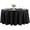 Black, variant on Rectangle Tablecloth 60x102 inch Washable Polyester Fabric Table Cloth for Wedding Party Dining Banquet Decoration（60x102, Silver）