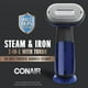 thumbnail image 2 of Vaporizador portátil 2 en 1 y plancha Conair Turbo ExtremeSteam, 2 of 8