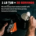 thumbnail image 6 of Jocko Fuel Ultimate Pre Workout Powder - Pre-Workout Energy Powder Drink (Sour Peach), 6 of 8