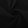 thumbnail image 5 of APEXFWDT Women's Summer Linen Cotton Short Jumpsuits Sleeveless Loose Wide Leg Overall Shorts Romper with Pockets,S,Black, 5 of 8