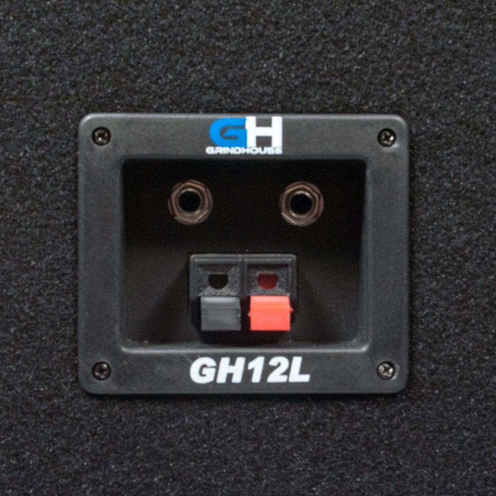 GH12L - Pair of Passive 12 Inch 2-Way PA/DJ Loudspeaker Cabinets - 700 Watt Full Range PA/DJ Band Live Sound Speakers