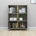 thumbnail image 3 of vidaXL Solid Wood Pine Book Cabinet Wooden Shelf Rack Furniture Multi Colors, 3 of 12