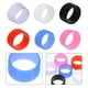 thumbnail image 4 of 6 uds banda de raqueta Overgrip Protector antideslizante banda para el sudor fijar anillo de silicona, 4 of 5