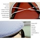 thumbnail image 2 of Matsuzay Cojín de asiento de pulgadas con correas, almohadilla antideslizante para silla, alfombrilla de taburete de espesor, suave, Decoración del hogar punto gris Diámetro 33cm, 2 of 6