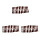 thumbnail image 5 of Vogacara 24 piezas de polvo brillante para uñas postizas en forma de T color rojo oscuro, 5 of 6