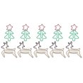 thumbnail image 2 of Paperclips, 100pcs Christmas Tree Shape Innovative Multipurpose Slip Resistance Paper Clips Lightweight Rustproof  For Office For School, 2 of 8