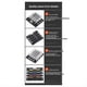 thumbnail image 4 of Caja de Fusibles para Autocaravana, 6 Pines, 100 A, 6 Vías, con Luz Indicadora LED, Portafusibles de una Entrada y Seis Salidas., 4 of 5