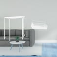 thumbnail image 2 of Mesa Auxiliar De Acrílico Para Espacios Pequeños, Mesa Auxiliar De Dos Niveles, Mesita De Noche Delgada Para Baño, Decoración Del Hogar Y La Sala De Estar., 2 of 8
