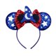 thumbnail image 1 of Gorro mágico con bordado de dibujos animados y orejas de Mickey Mouse, diadema con gorro de luna de estrella, diadema para espectáculo MOE, gorro de Papá Noel, sombreros para niñas, 1 of 4