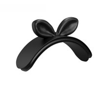 Bunny Headband Protector - Case for AirPods Max 2, Ear Cushion Cover & Shell Cap, Decorative Protective Pad for Over-Ear Headphones, Cute Cartoon Style, Pink & Black Options