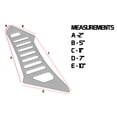thumbnail image 6 of Ikon Motorsports 56 In V3 Universal Adjustable DownCompatible withce GT Trunk Spoiler Wing - Carbon Fiber, 6 of 6