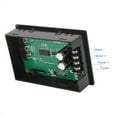 thumbnail image 4 of DC Brush Motor Speed Controller with Wireless Remote, 6.5V-55V Input, 30A Instantaneous Current, LCD Display for Speed (0-100%) & Timing, Adjustable Slow Start/Stop, Run/Stop Cycle Timer, Button, 4 of 6