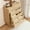 Brown, variant on TROPOW 5 Drawer Rattan Dresser for Bedroom, Bohemian Chest of Dressers with Metal Legs, Sleek Wood Dresser with Ample Storage, Rattan Chest of Drawers for Living Room, Natural