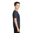 thumbnail image 3 of Sport-Tek Youth PosiCharge Competitor Sleeve Blocked Tee-XL (True Navy/ Iron Grey), 3 of 6
