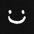 thumbnail image 2 of Dalix Lil Smile Heavyweight Soft Tee Short Sleeve Cotton Shirt Mens in Black S Small, 2 of 5