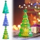 thumbnail image 1 of Ganfancp Adornos de Navidad Mini Cristal Luminoso Árbol de Navidad Adorno de Escritorio Regalo de Navidad para Niños Luces Ofertas Flash 1* Luz de Árbol de Navidad (Grande), 1 of 6