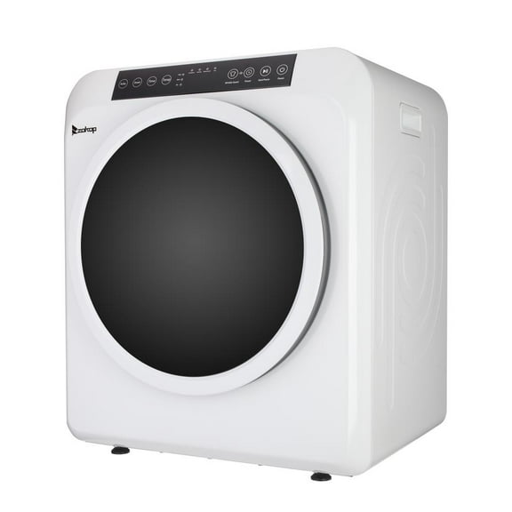 Zimtown 13lbs White Stainless Electric Dryer, LCD display, Ultraviolet sterilization