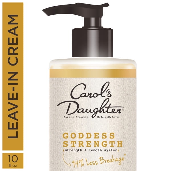 Carol's Daughter Goddess Divine Strength Leave In Conditioner & Castor Hair Oil Set, 10 & 4 fl oz