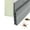 Dolphin Grey, variant on VITAM AMO Door Sweep, Door Draft Stopper, Weather Stripping No Tools Required 2" Width x 39" Length Easy Cut to Size