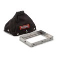 thumbnail image 2 of RaceQuip Shifter Boot 871001 Universal With Rectangle Base; Black; Aluminum Base/Banox FR3 Cover; With Base/Fire Retardant Boot Cover, 2 of 3
