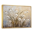 thumbnail image 2 of Designart "Harmonious Snowdrop Simplicity I" Snowdrops Floater Framed Wall Art Prints, 2 of 5