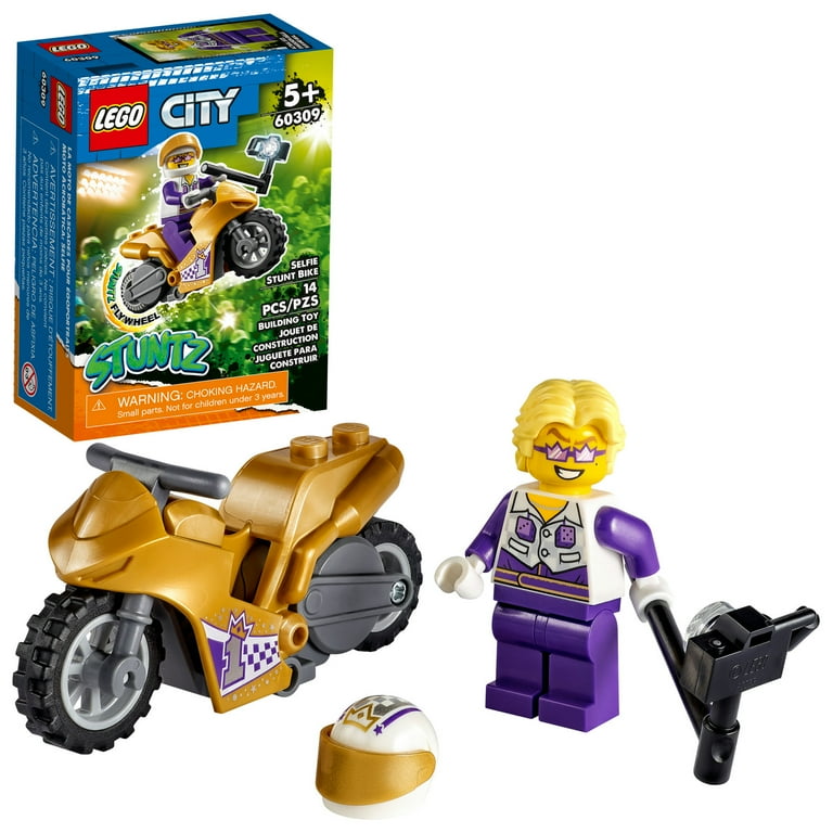 LEGO Selfie Stunt Bike 60309 Building Set (14 Pieces) - Walmart.com