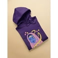 thumbnail image 3 of Muslim Woman Color Portrait Hoodie Women -Image by Shutterstock, Female Small, 3 of 4