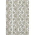 thumbnail image 2 of Addison Rugs Mayfield Premium Machine Washable Transitional Geometric Ivory Rectangle Rug, 3' x 5', 2 of 9