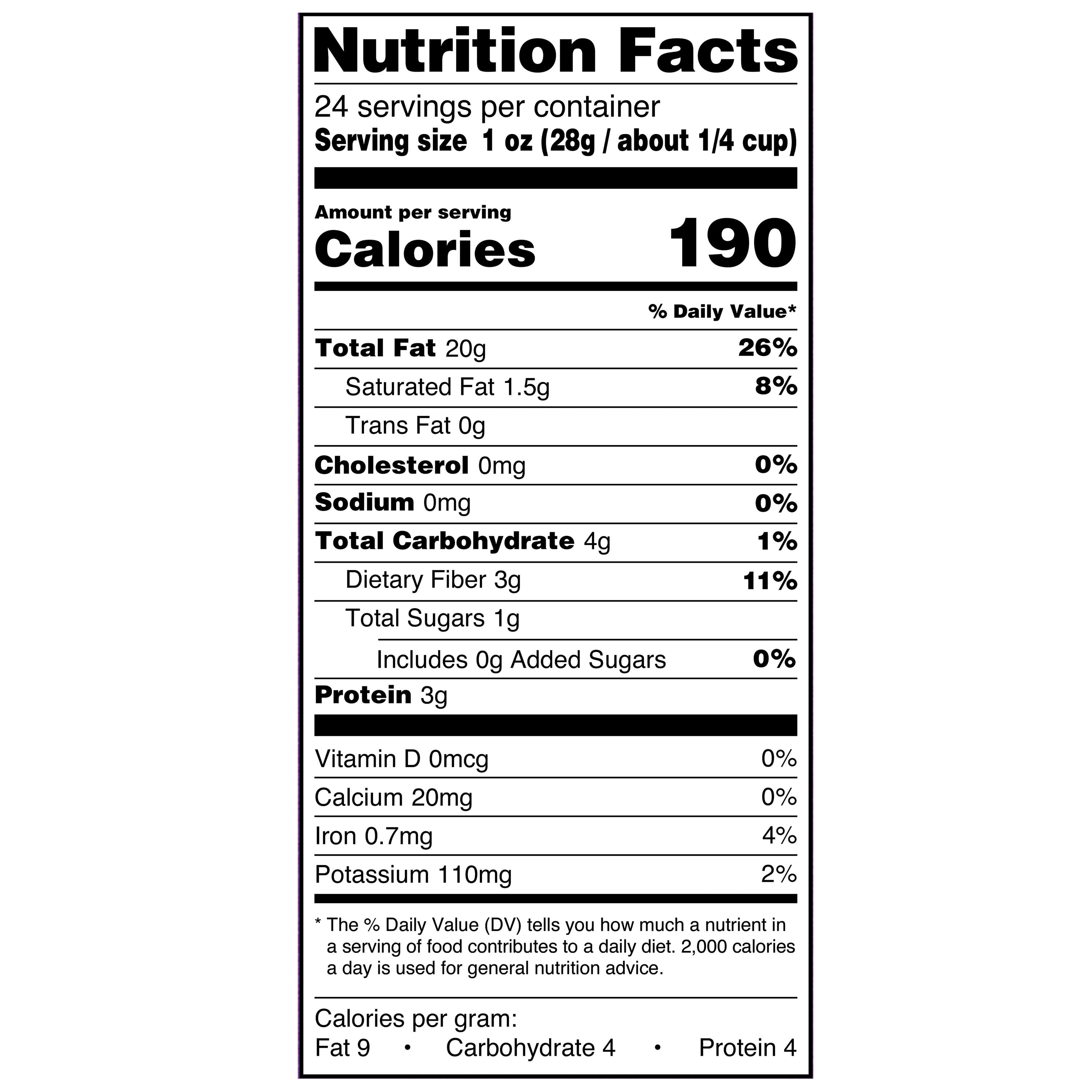 Great Value Chopped Pecans, 24 oz