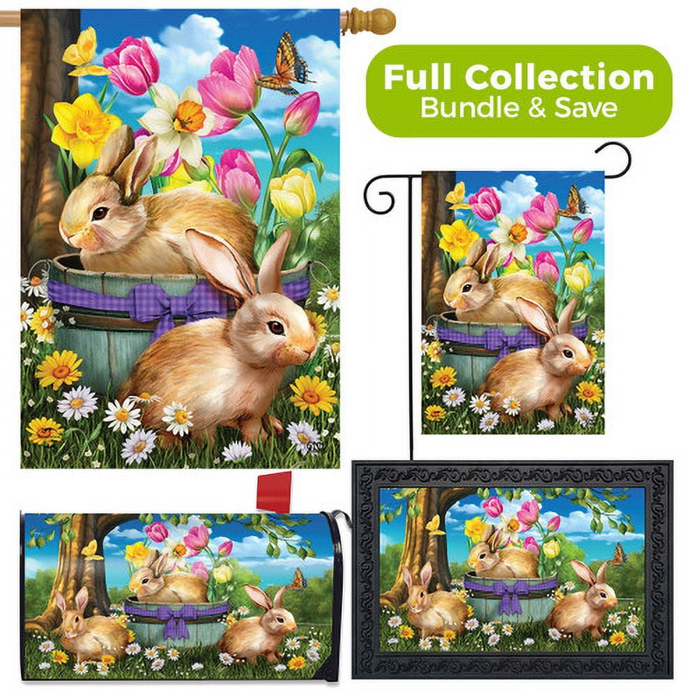 Briarwood Lane Spring Bunny Basket Easter Design Collection