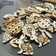 thumbnail image 4 of Adornos de madera con forma de conejo para scrapbooking, manualidades y mucho más. 50 pcs, 4 of 7