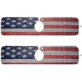 thumbnail image 2 of Coolnut Usa Flag Painted on Brick Wall 2PCS Faucet Absorbent Mat Kitchen Faucet Sink Splash Guard Microfiber Cloth Faucet Splash Catcher Water Absorbent Mat, Faucet Mat for Kitchen Sink 14x5in, 2 of 7